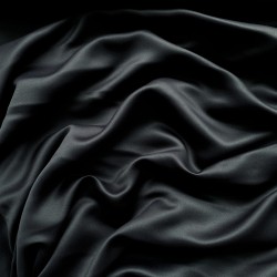 Светозатемняющая ткань для штор &quot;Блэкаут&quot; 95% (Blackout), цвет Черный (на отрез)  в Спб