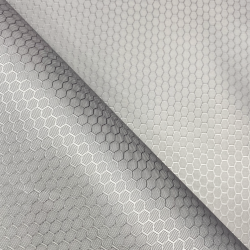 Ткань Оксфорд 300D PU Рип-Стоп СОТЫ, цвет Светло-Серый (на отрез)  в Спб
