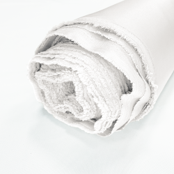 Мерный лоскут в рулоне Ткань Оксфорд 600D PU, цвет Белый 30,05м (№70,9)  в Спб