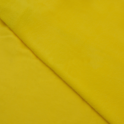 Флис Односторонний 180 гр/м2, Желтый (на отрез)  в Спб