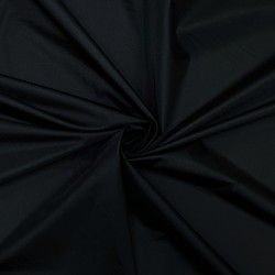 Ткань Дюспо 240Т WR PU Milky, цвет Черный (на отрез)  в Спб