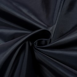 Ткань подкладочная Таффета 190Т, цвет Темно-Синий (на отрез)  в Спб
