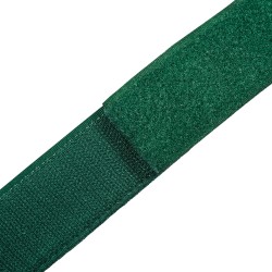 Контактная лента 40мм (38мм) цвет Зелёный (велькро-липучка, на отрез)  в Спб