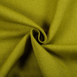 Ткань Рогожка (мебельная), цвет Зелёный (на отрез)  в Спб