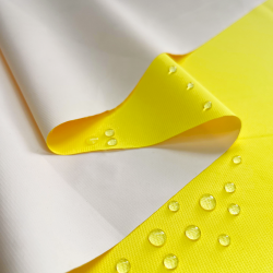 Водонепроницаемая Дышащая Мембранная ткань PU 10'000, цвет Жёлтый (на отрез)  в Спб