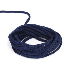 Шнур для одежды d-4.5мм, цвет Синий (на отрез)  в Спб